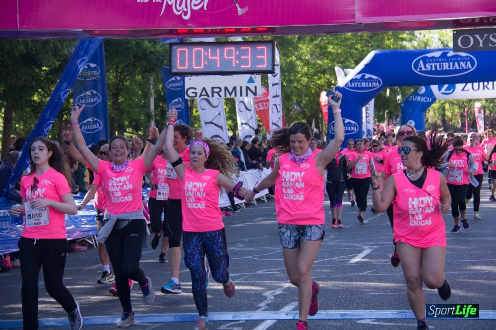 Carrera de la Mujer Madrid: arco derecho, del minuto 43 al 51