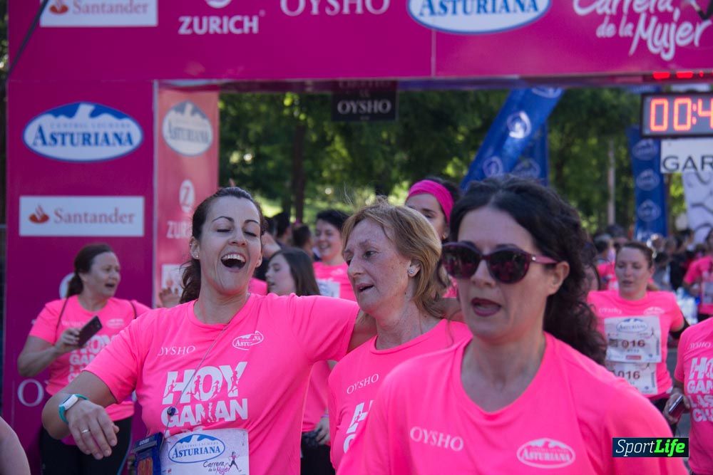 Carrera de la Mujer Madrid: arco derecho, del minuto 43 al 51