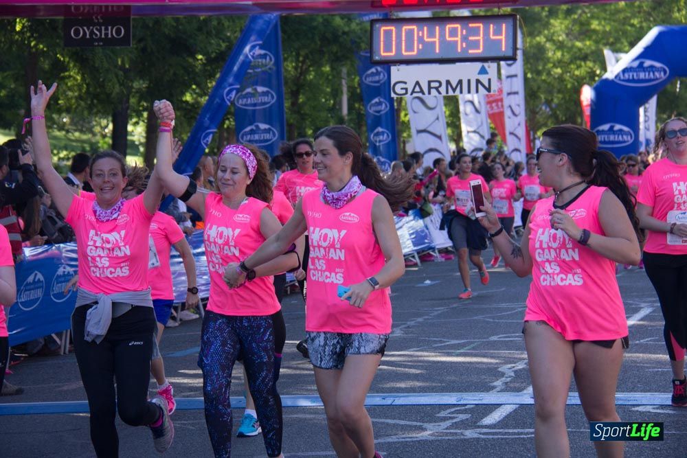 Carrera de la Mujer Madrid: arco derecho, del minuto 43 al 51