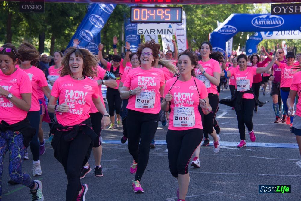 Carrera de la Mujer Madrid: arco derecho, del minuto 43 al 51