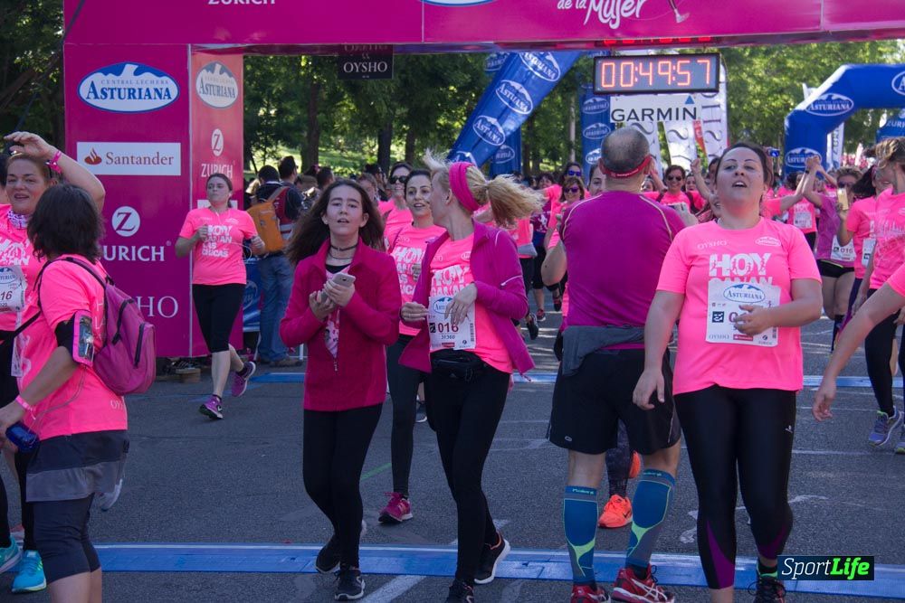 Carrera de la Mujer Madrid: arco derecho, del minuto 43 al 51