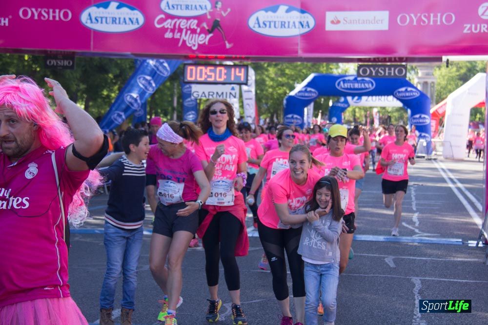 Carrera de la Mujer Madrid: arco derecho, del minuto 43 al 51