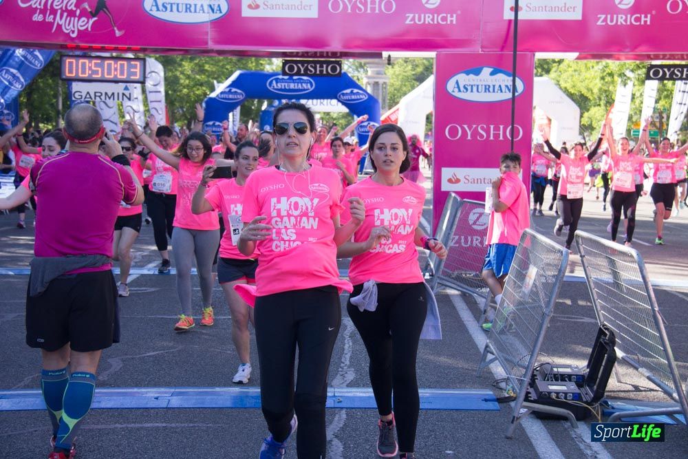 Carrera de la Mujer Madrid: arco derecho, del minuto 43 al 51