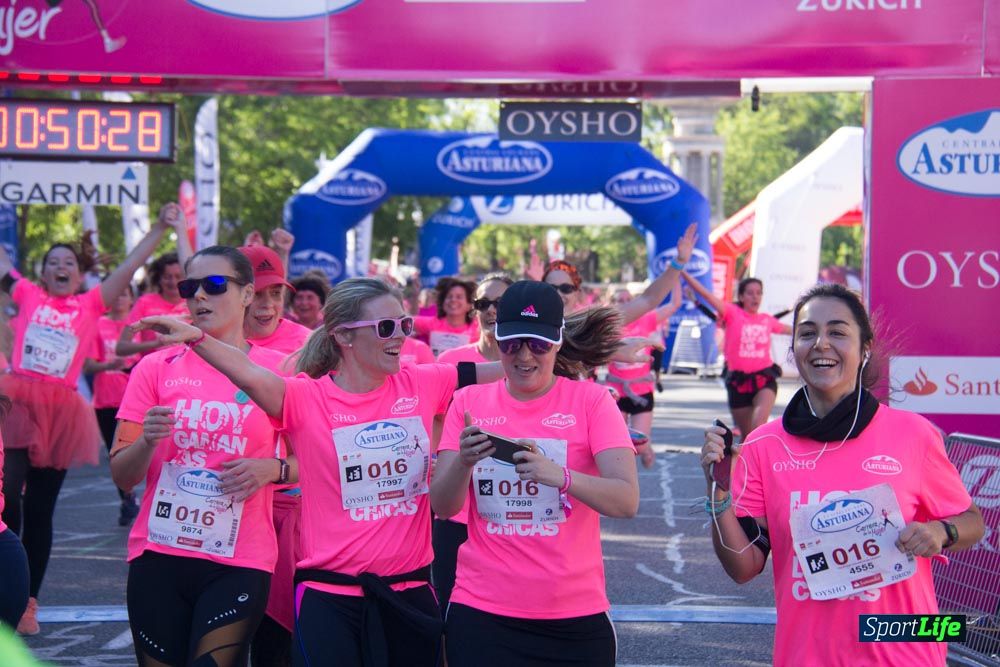 Carrera de la Mujer Madrid: arco derecho, del minuto 43 al 51