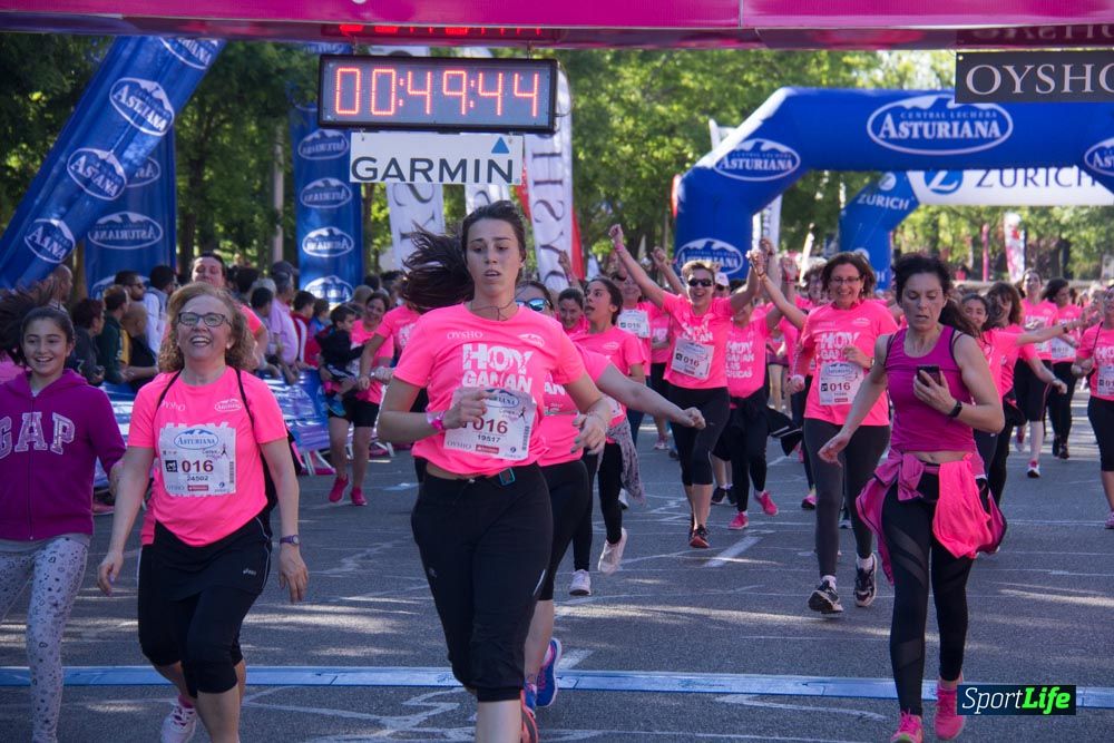 Carrera de la Mujer Madrid: arco derecho, del minuto 43 al 51