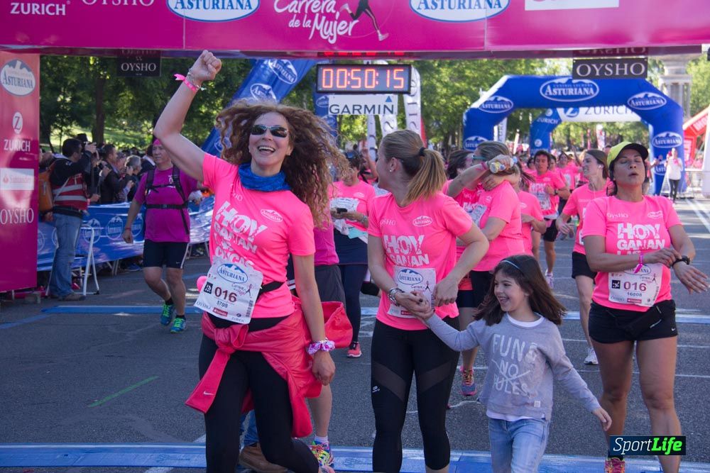 Carrera de la Mujer Madrid: arco derecho, del minuto 43 al 51