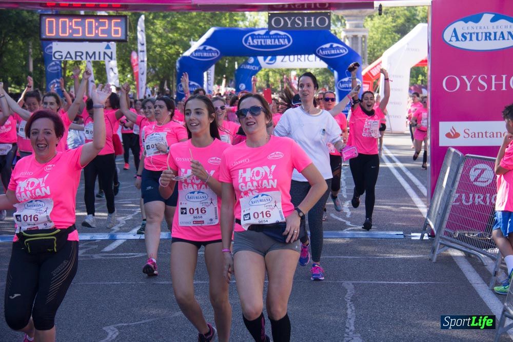 Carrera de la Mujer Madrid: arco derecho, del minuto 43 al 51