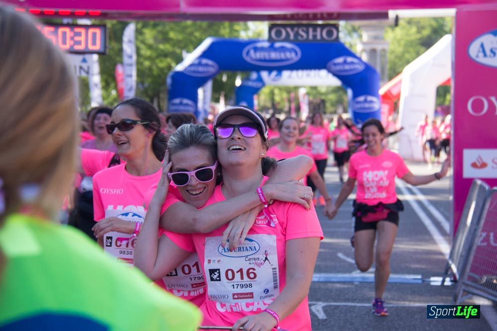 Carrera de la Mujer Madrid: arco derecho, del minuto 43 al 51