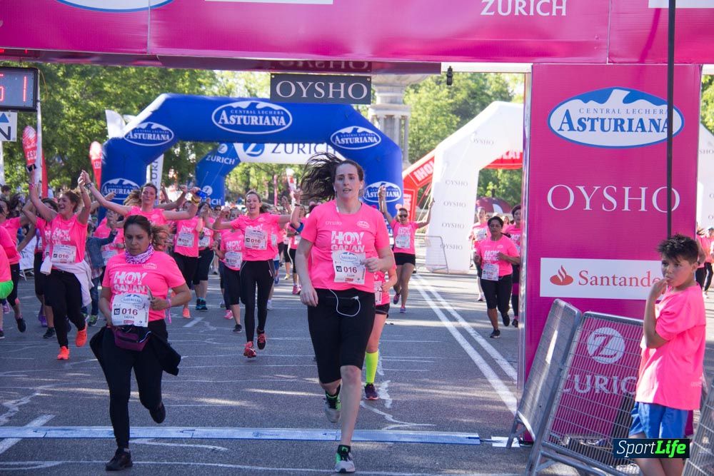 Carrera de la Mujer Madrid: arco derecho, del minuto 43 al 51