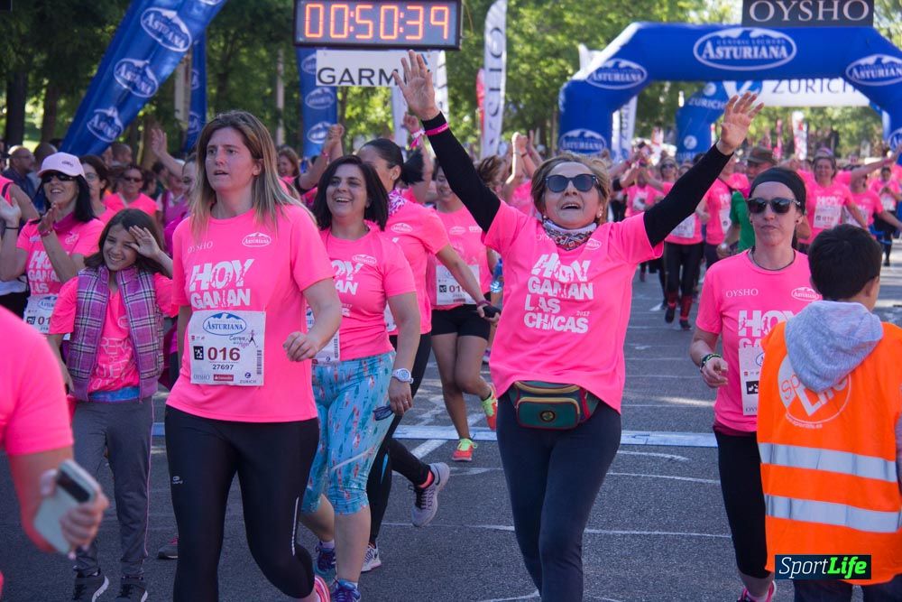 Carrera de la Mujer Madrid: arco derecho, del minuto 43 al 51