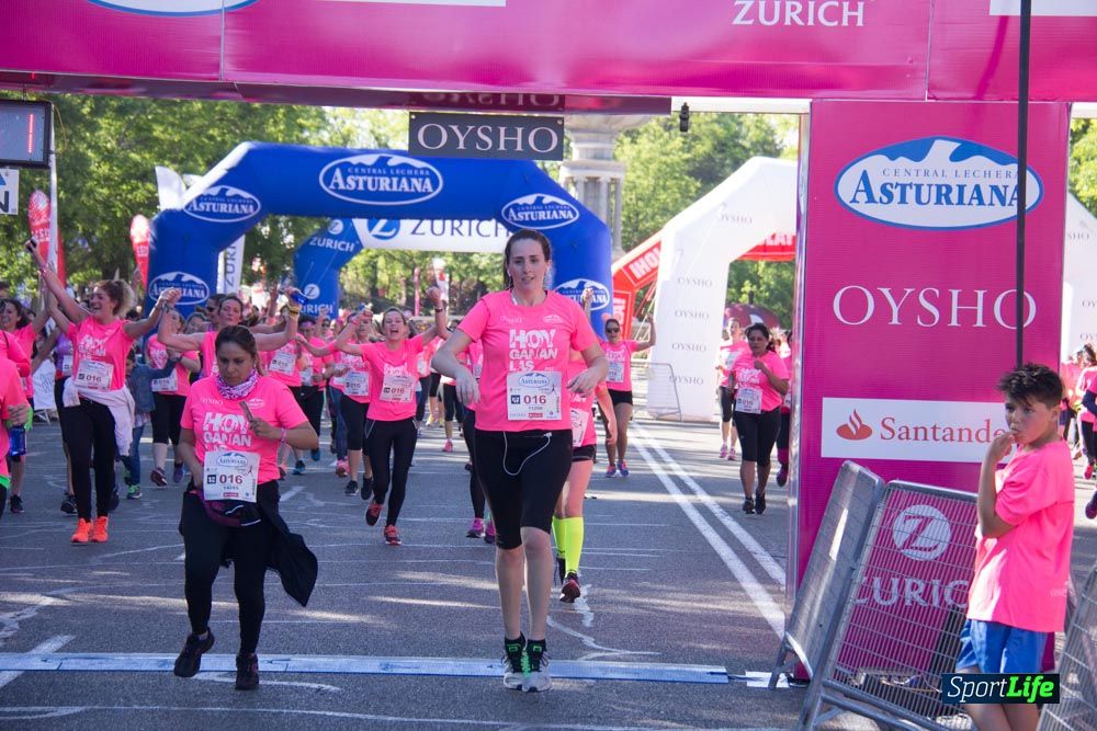 Carrera de la Mujer Madrid: arco derecho, del minuto 43 al 51