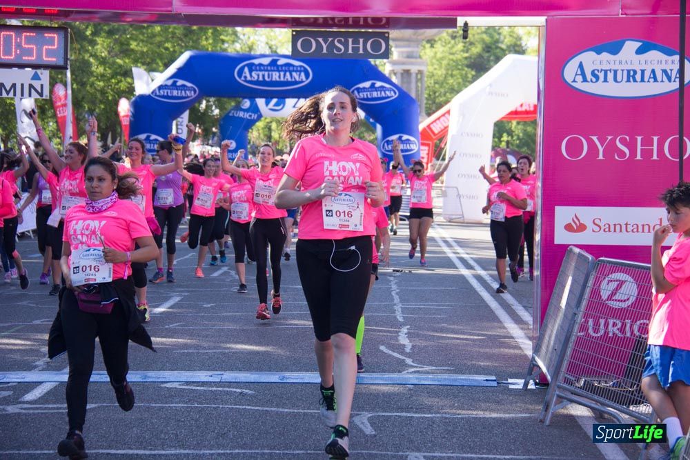 Carrera de la Mujer Madrid: arco derecho, del minuto 43 al 51