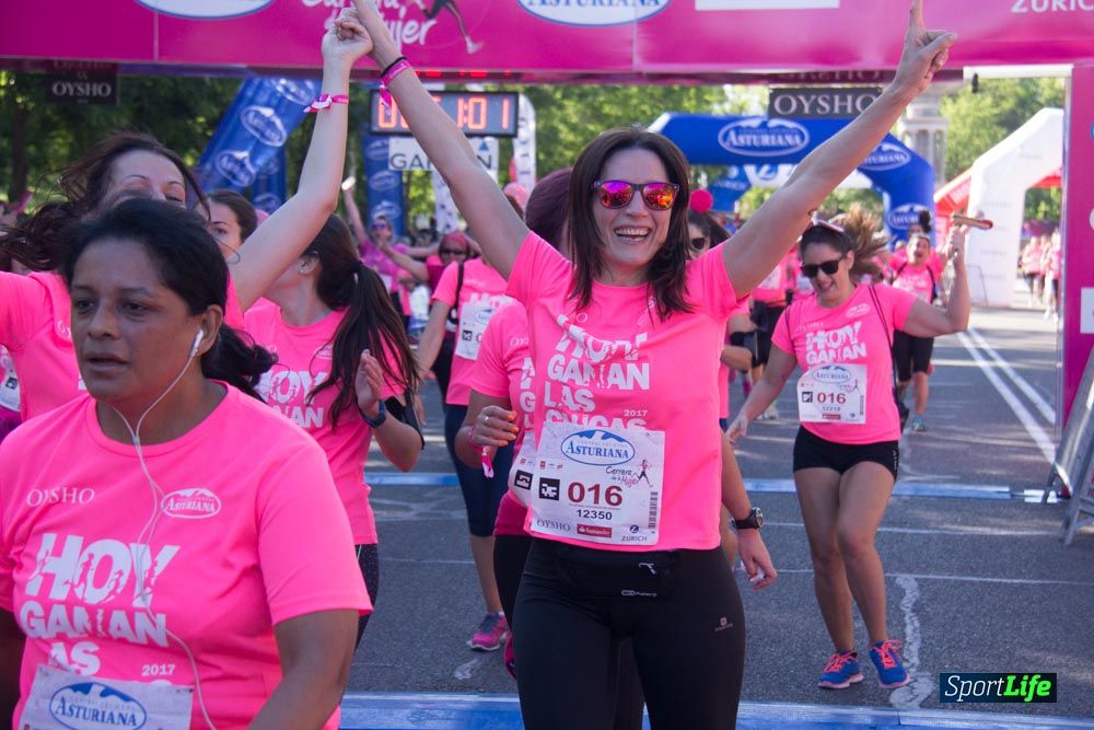 Carrera de la Mujer Madrid: arco derecho, del minuto 43 al 51