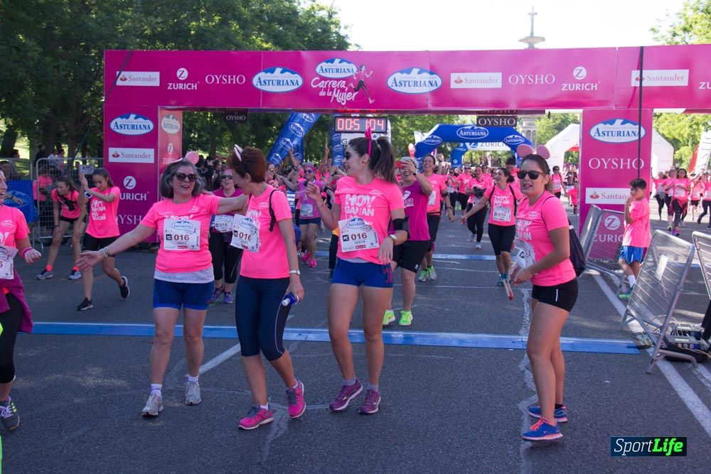 Carrera de la Mujer Madrid: arco derecho, del minuto 43 al 51