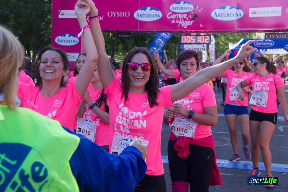 Carrera de la Mujer Madrid: arco derecho, del minuto 43 al 51