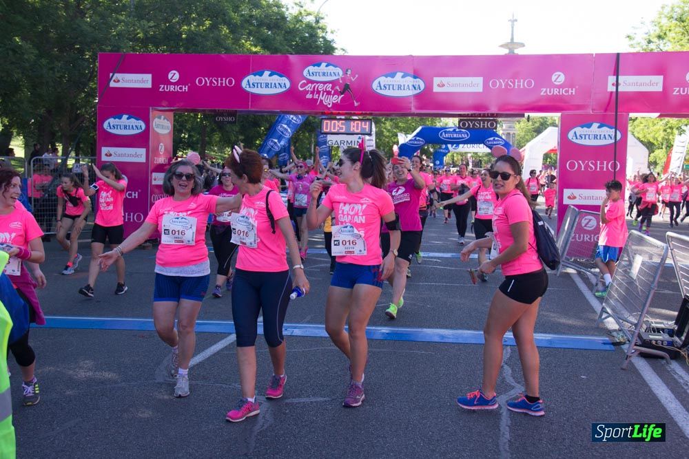 Carrera de la Mujer Madrid: arco derecho, del minuto 43 al 51