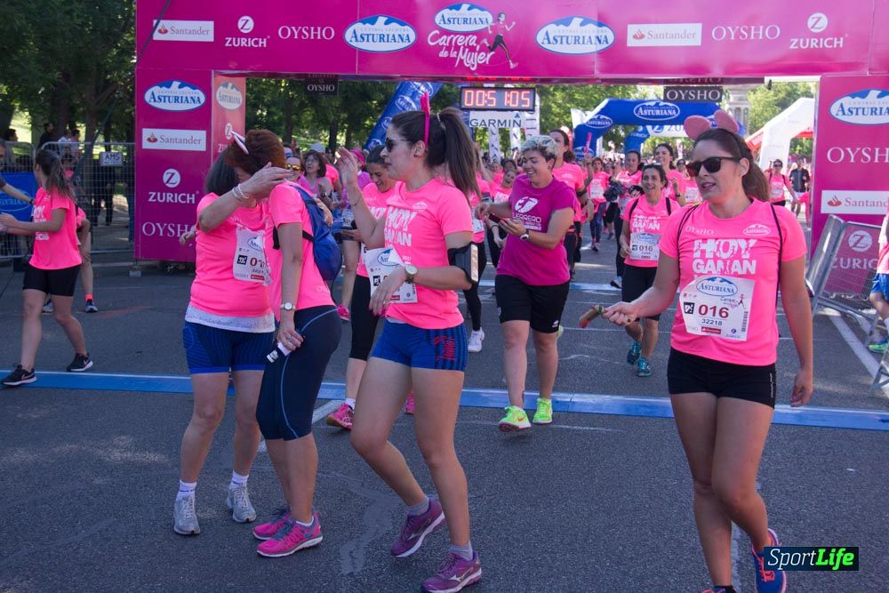 Carrera de la Mujer Madrid: arco derecho, del minuto 43 al 51