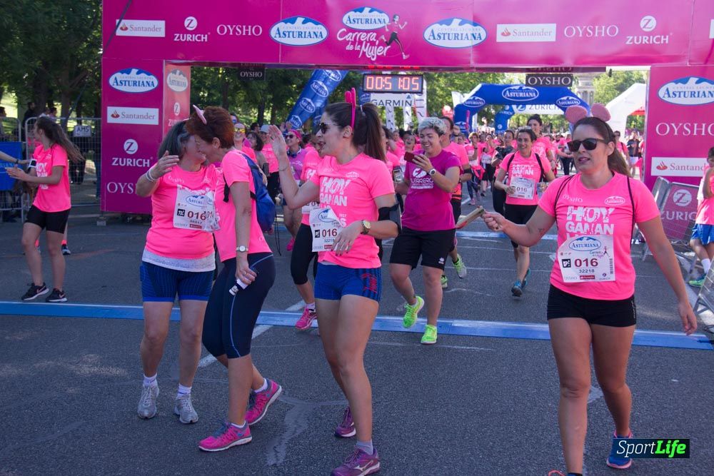 Carrera de la Mujer Madrid: arco derecho, del minuto 43 al 51