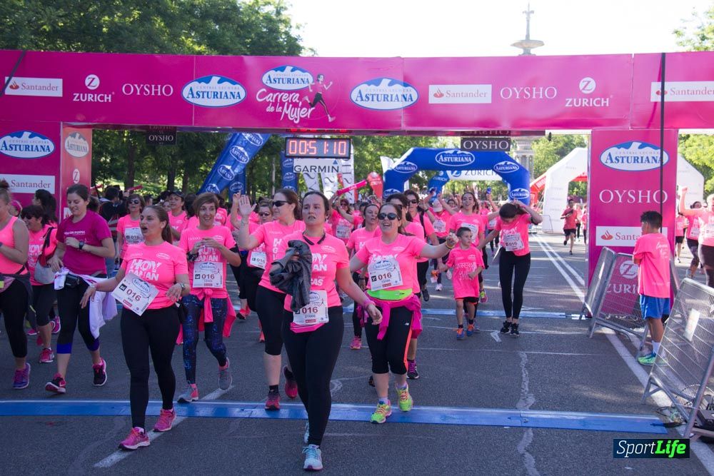 Carrera de la Mujer Madrid: arco derecho, del minuto 43 al 51