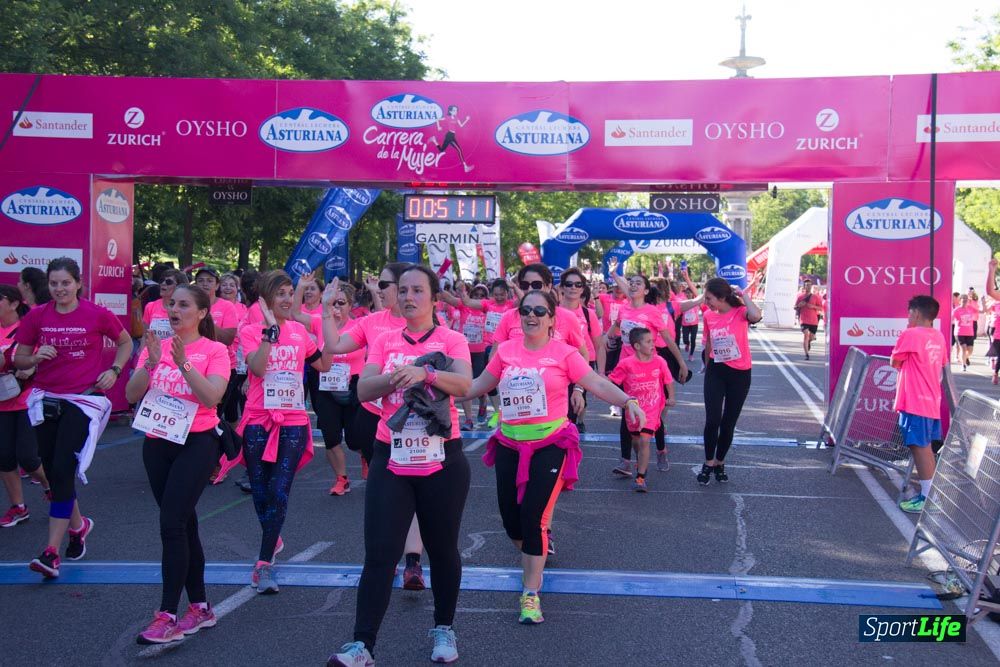 Carrera de la Mujer Madrid: arco derecho, del minuto 43 al 51