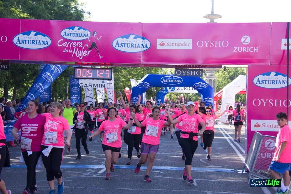 Carrera de la Mujer Madrid: arco derecho, del minuto 43 al 51