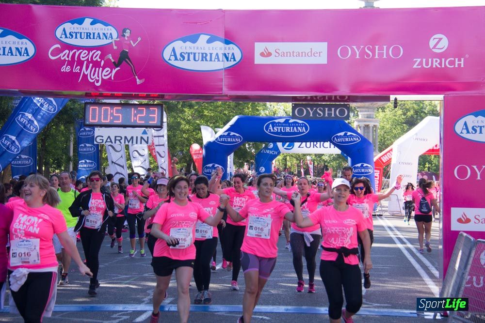 Carrera de la Mujer Madrid: arco derecho, del minuto 43 al 51
