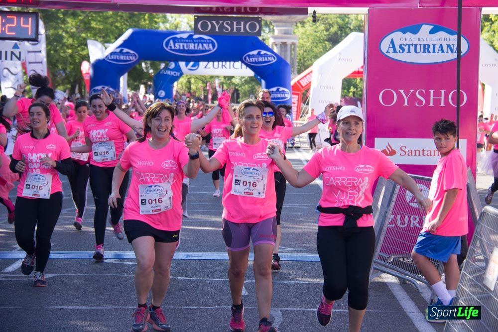 Carrera de la Mujer Madrid: arco derecho, del minuto 43 al 51