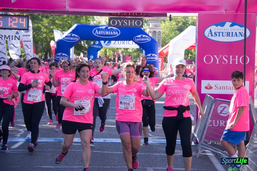 Carrera de la Mujer Madrid: arco derecho, del minuto 43 al 51