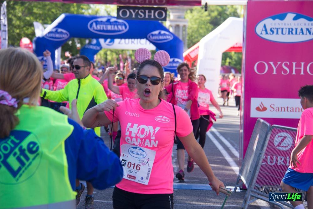 Carrera de la Mujer Madrid: arco derecho, del minuto 43 al 51