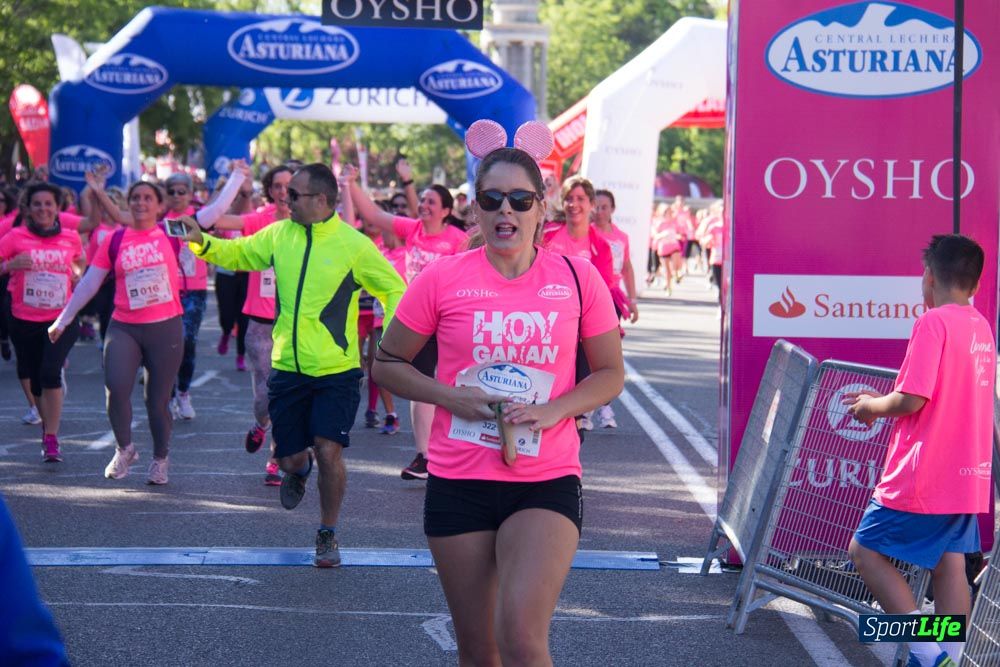 Carrera de la Mujer Madrid: arco derecho, del minuto 43 al 51