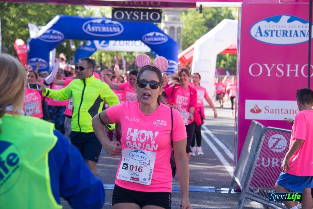 Carrera de la Mujer Madrid: arco derecho, del minuto 43 al 51