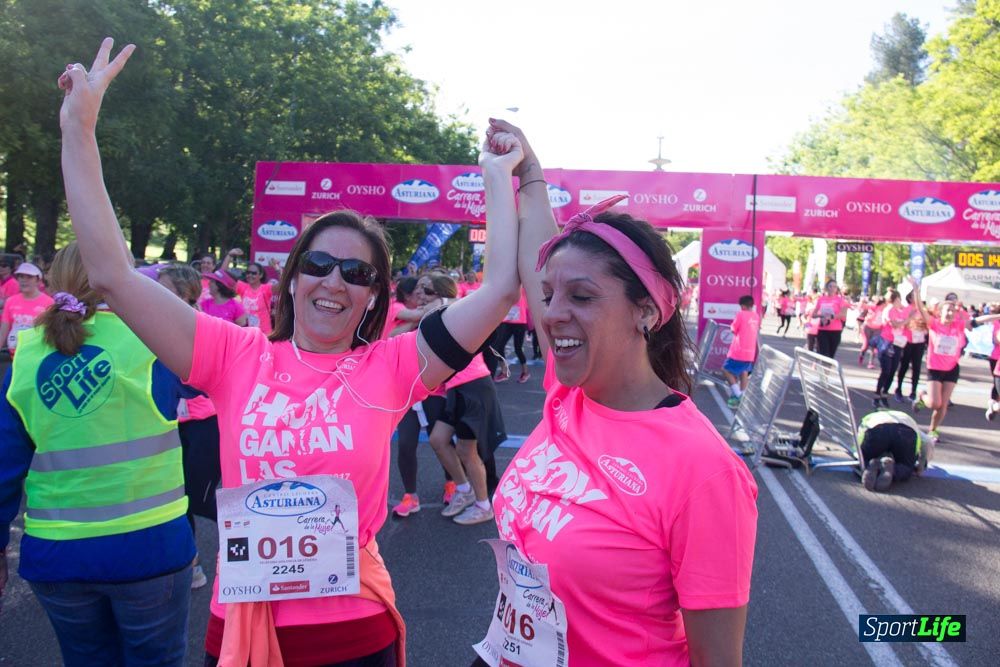 Carrera de la Mujer Madrid: arco derecho, del minuto 43 al 51