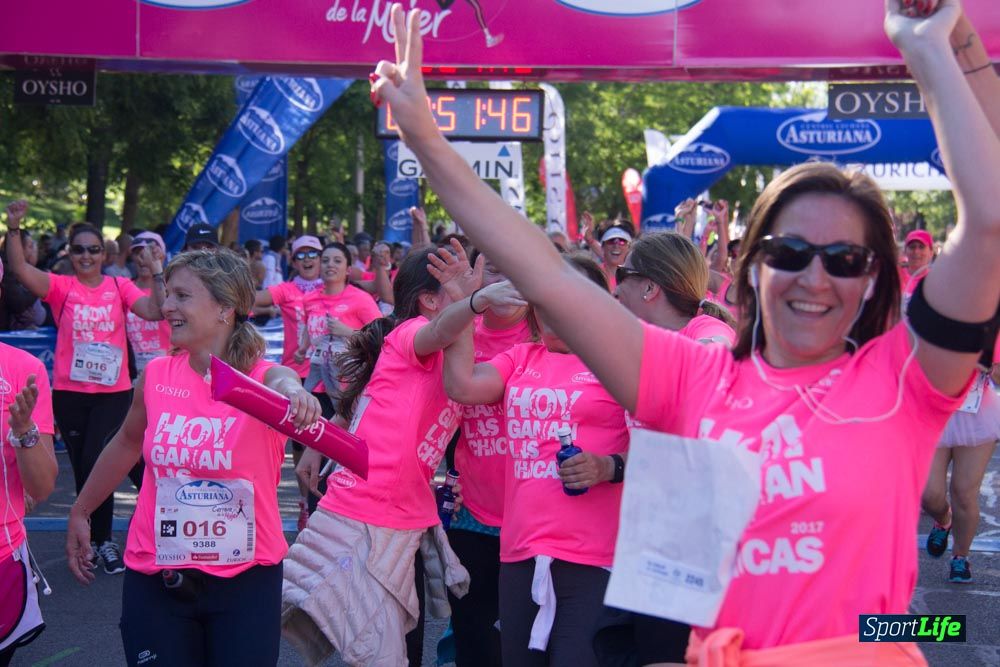 Carrera de la Mujer Madrid: arco derecho, del minuto 43 al 51