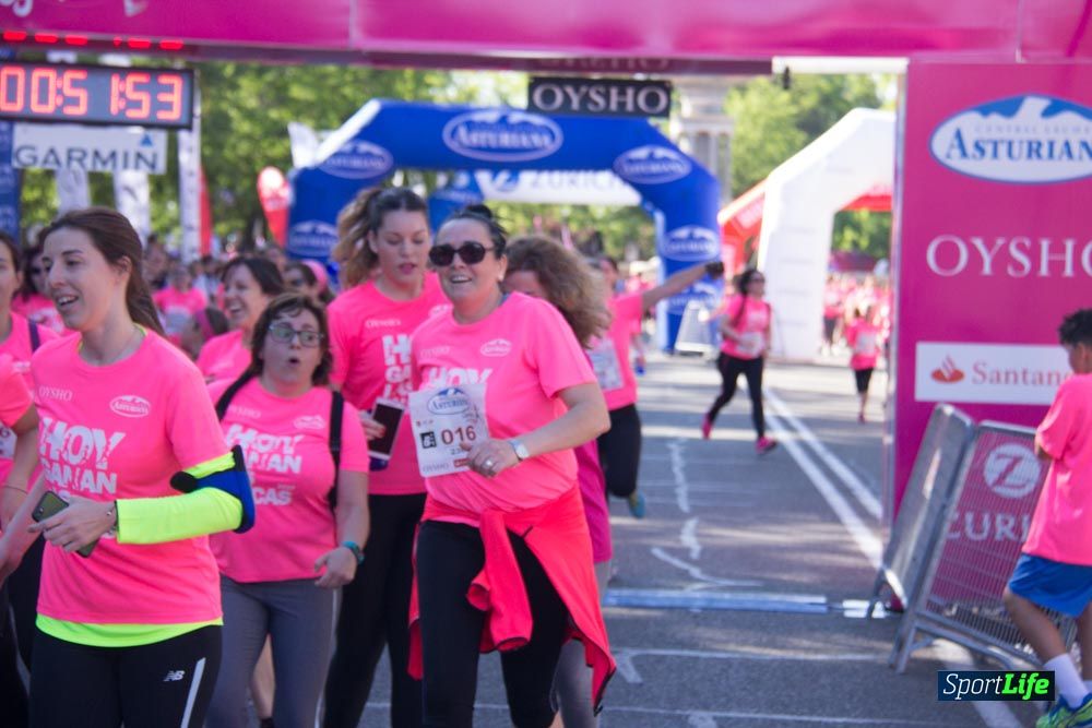 Carrera de la Mujer Madrid: arco derecho, del minuto 43 al 51