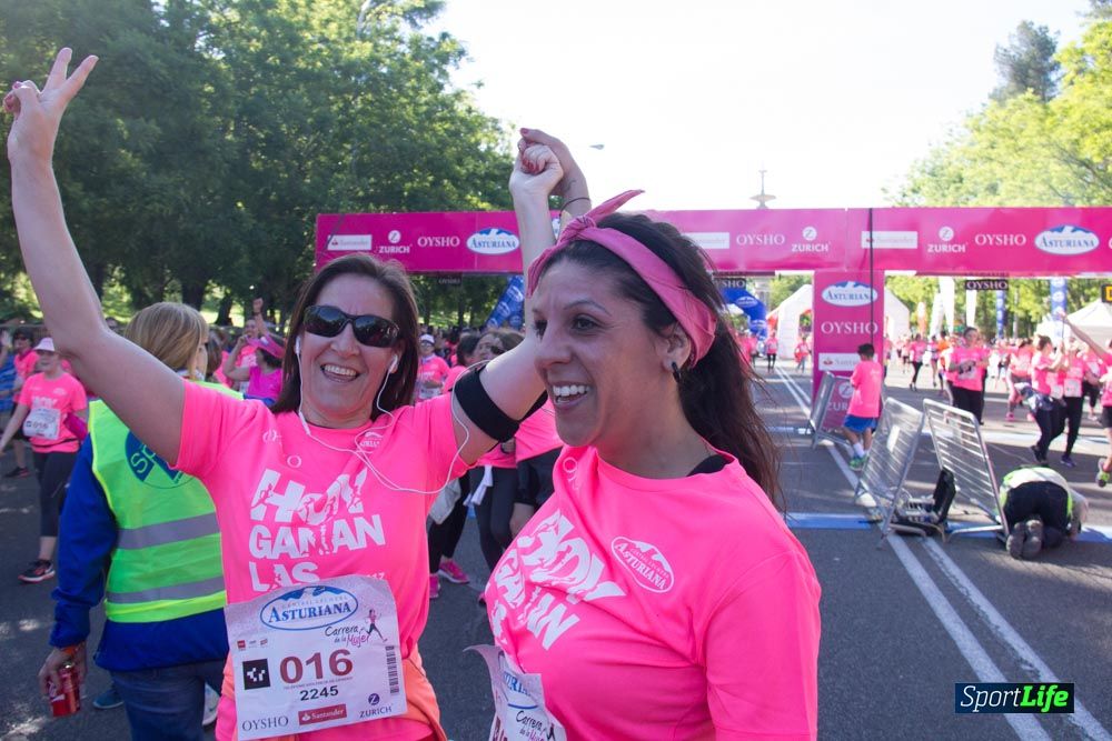 Carrera de la Mujer Madrid: arco derecho, del minuto 43 al 51