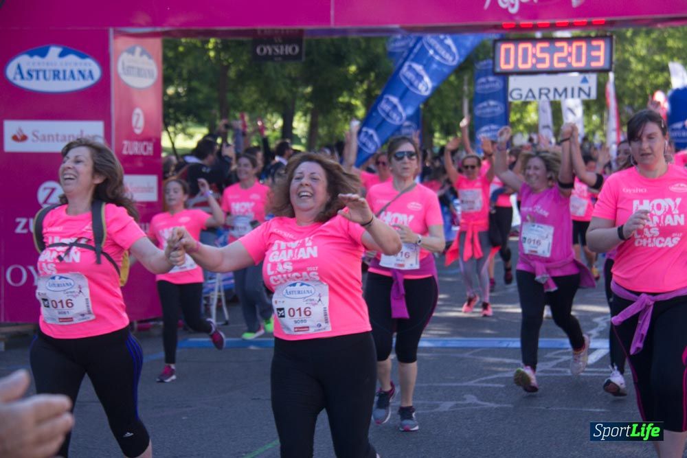 Carrera de la Mujer Madrid: arco derecho, del minuto 43 al 51