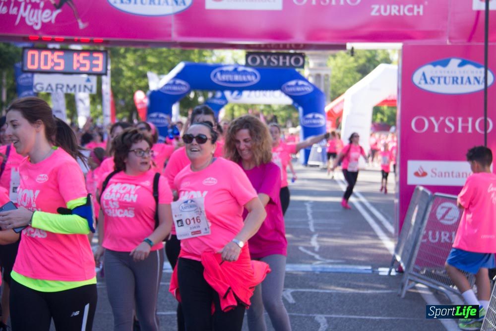 Carrera de la Mujer Madrid: arco derecho, del minuto 43 al 51