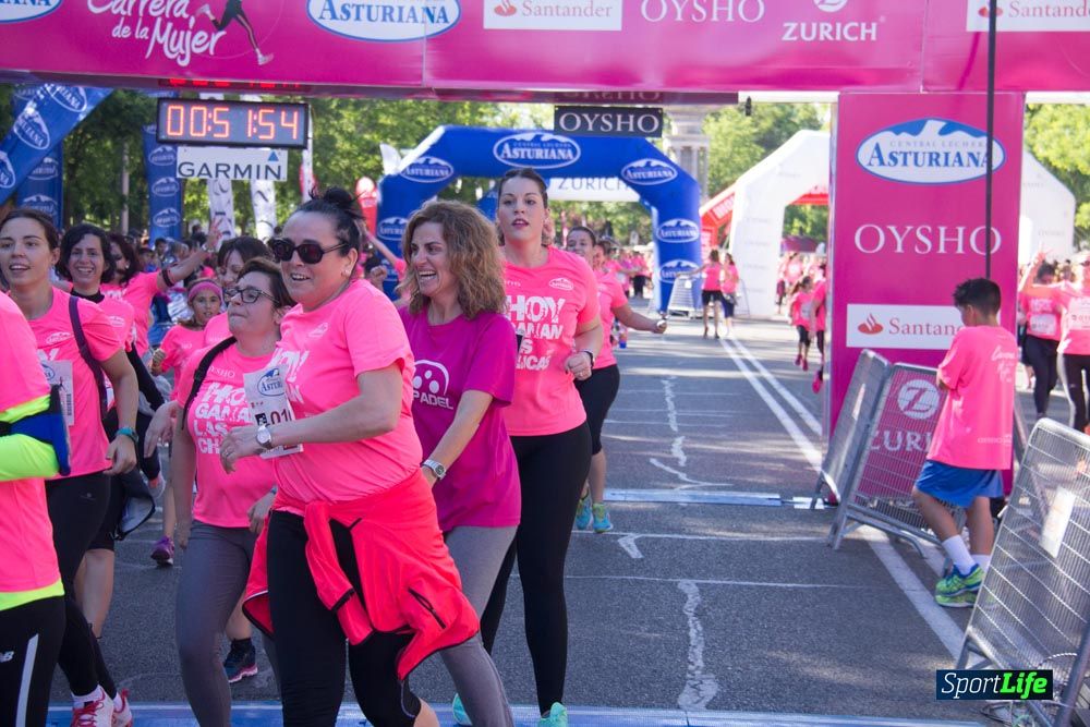 Carrera de la Mujer Madrid: arco derecho, del minuto 43 al 51