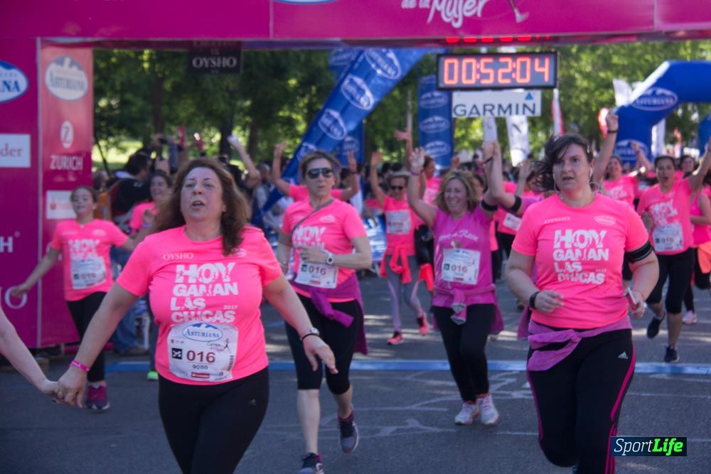 Carrera de la Mujer Madrid: arco derecho, del minuto 43 al 51