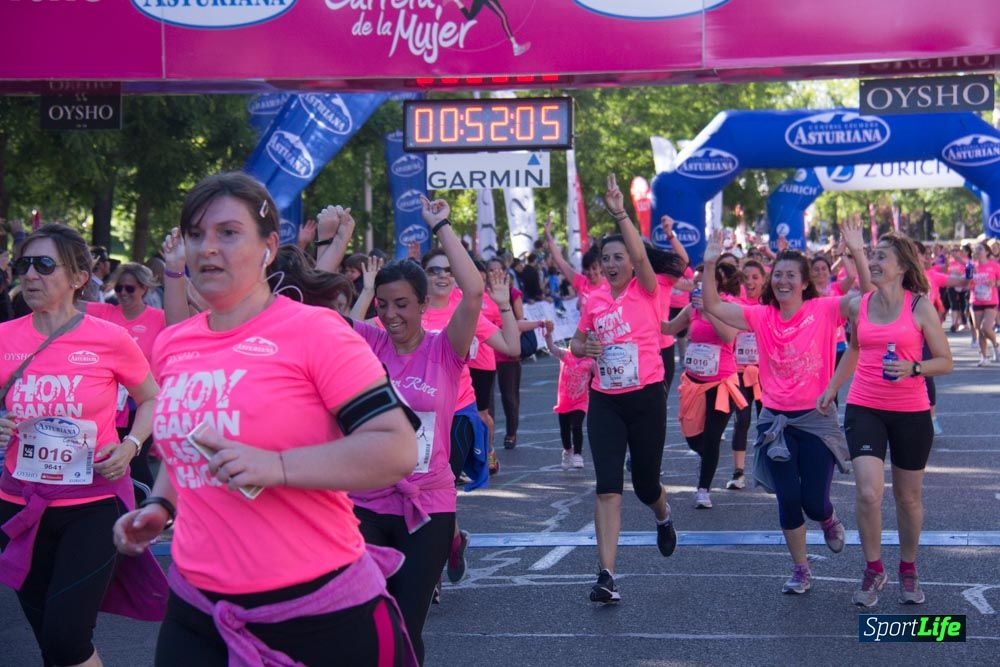 Carrera de la Mujer Madrid: arco derecho, del minuto 43 al 51