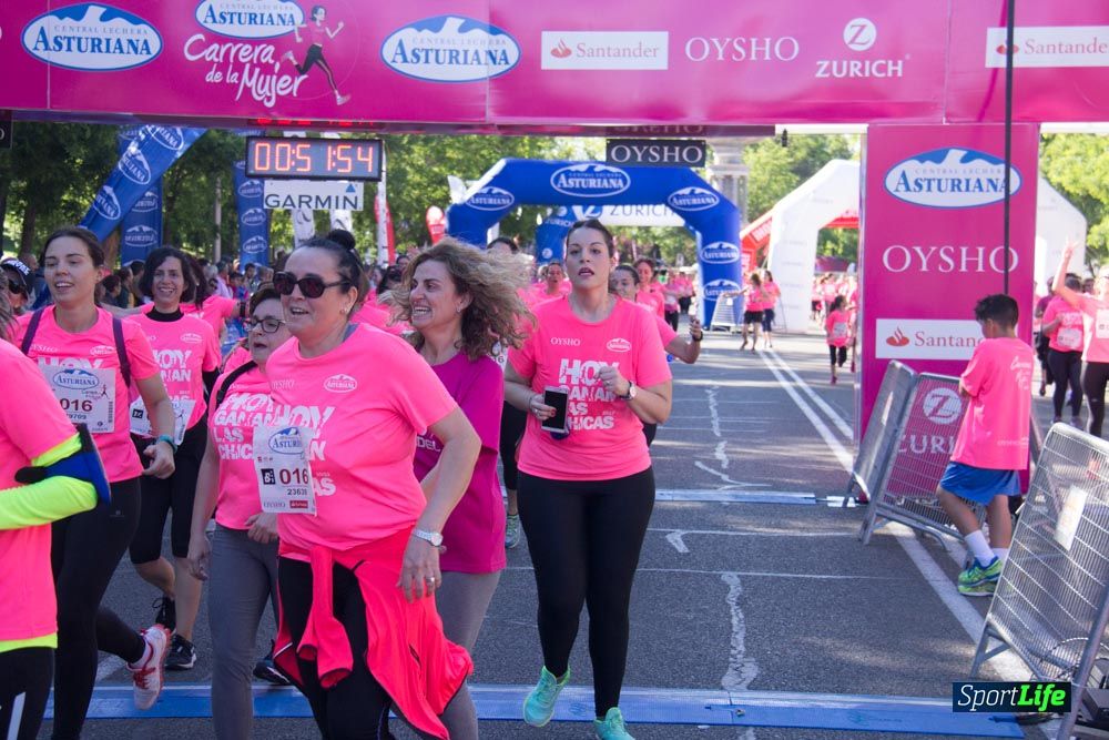 Carrera de la Mujer Madrid: arco derecho, del minuto 43 al 51