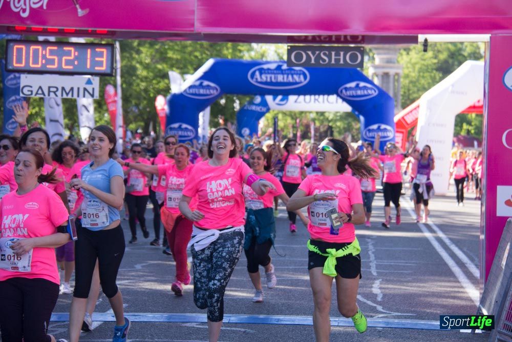 Carrera de la Mujer Madrid: arco derecho, del minuto 43 al 51