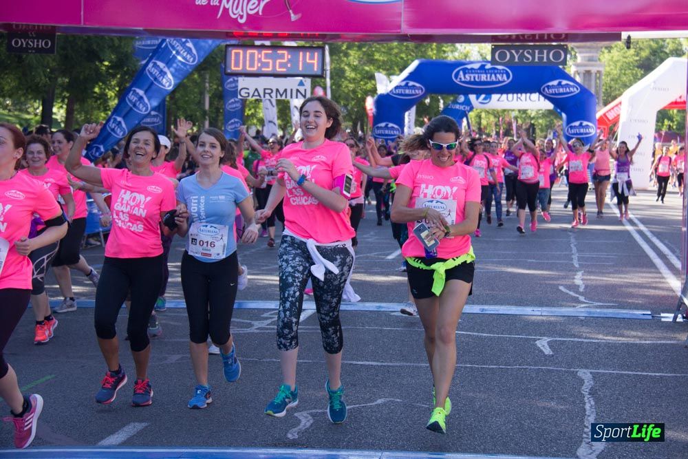 Carrera de la Mujer Madrid: arco derecho, del minuto 43 al 51