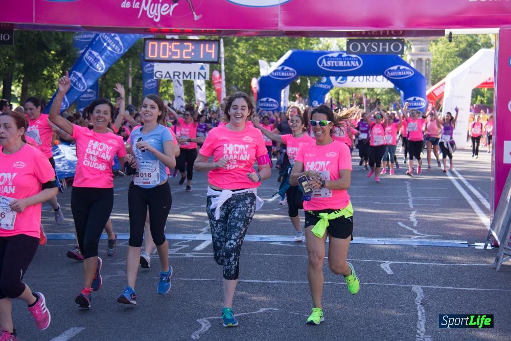 Carrera de la Mujer Madrid: arco derecho, del minuto 43 al 51