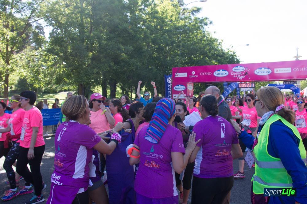 Carrera de la Mujer Madrid: arco derecho, del minuto 43 al 51
