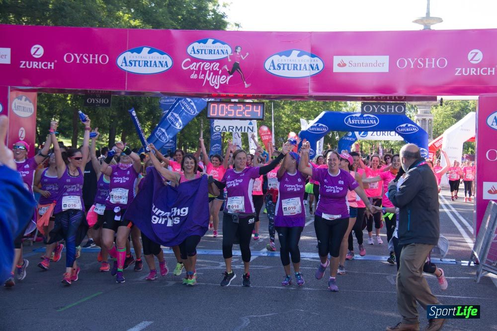 Carrera de la Mujer Madrid: arco derecho, del minuto 43 al 51
