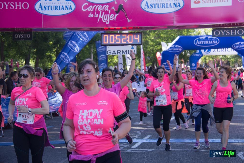 Carrera de la Mujer Madrid: arco derecho, del minuto 43 al 51