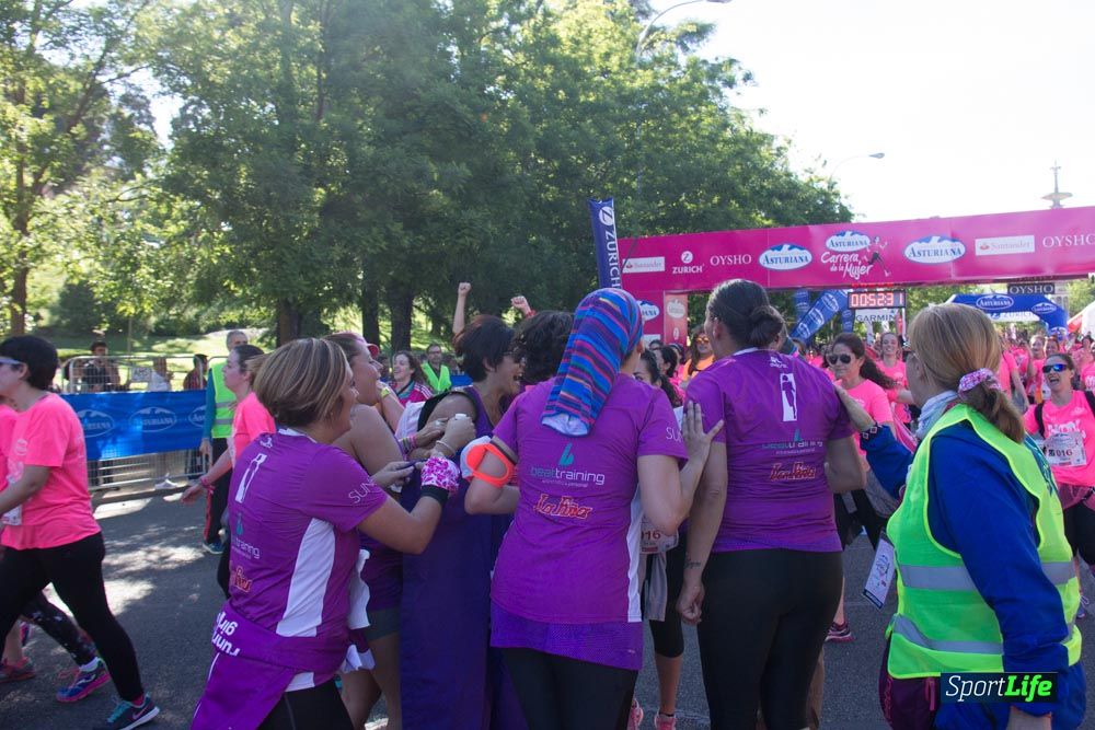 Carrera de la Mujer Madrid: arco derecho, del minuto 43 al 51