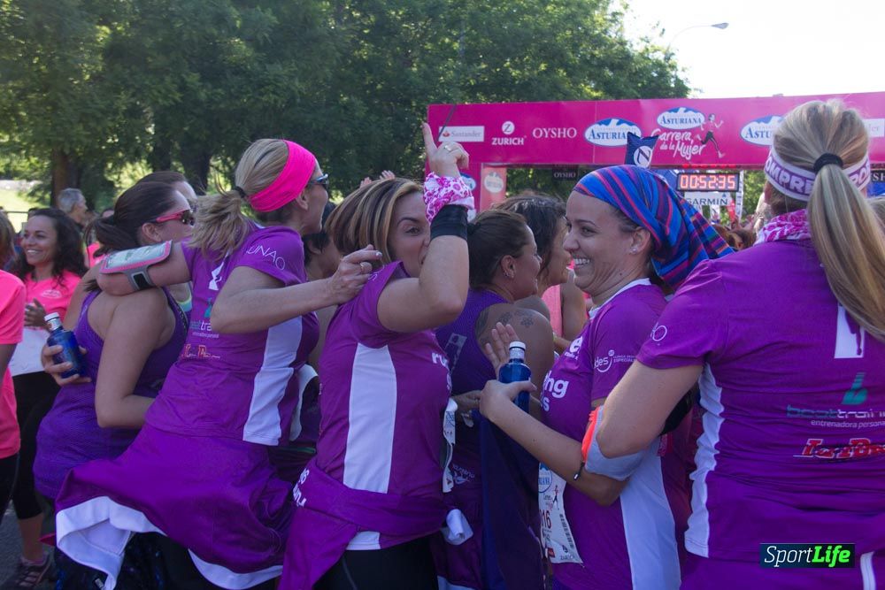 Carrera de la Mujer Madrid: arco derecho, del minuto 43 al 51