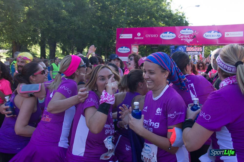 Carrera de la Mujer Madrid: arco derecho, del minuto 43 al 51